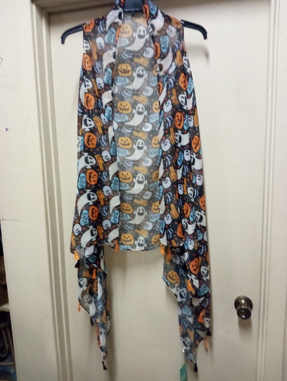 Halloween Ghost 👻 & Jack-o'-lantern 🎃 Vest